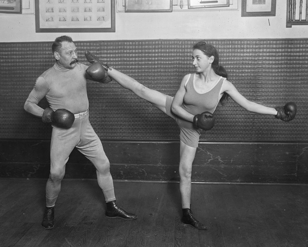 historique boxe française