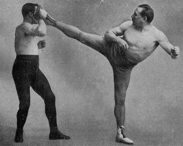 historique boxe française